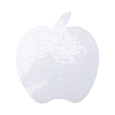 Puzzles apple for sublimation overprint 15 elements